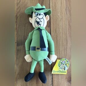 Hanna Barbera Yogi Bear Plush Ranger Smith Toy Factory New With Tag